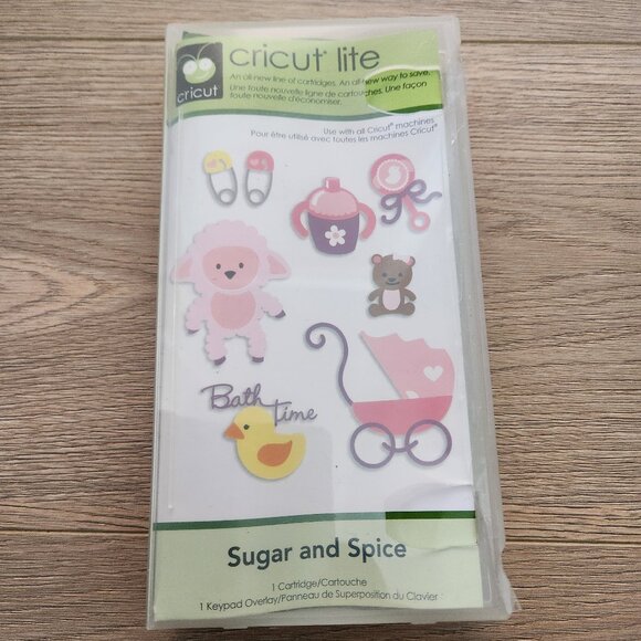 Cricut SUGAR AND SPICE lite AND 9 Months _ Retired/Hard to Find _ Scrapbooking - Picture 3 of 6